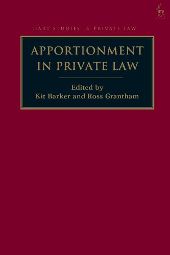 Apportionment in Private Law