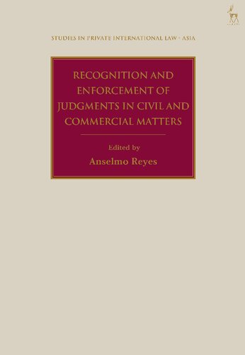 Recognition and Enforcement of Judgments in Civil and Commercial Matters