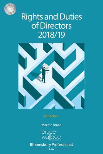 Rights and Duties of Directors 2018/19