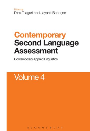 Contemporary Second Language Assessment Volume 4: Contemporary Applied Linguistics