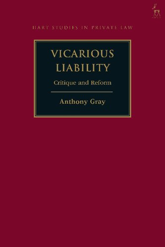 Vicarious Liability: Critique and Reform