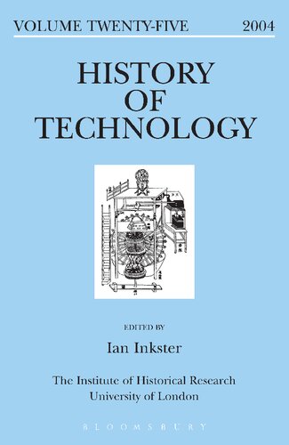 History of Technology Volume 25: Volume Twenty-five, 2004