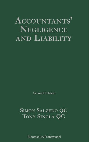 Accountants’ Negligence and Liability: Second edition