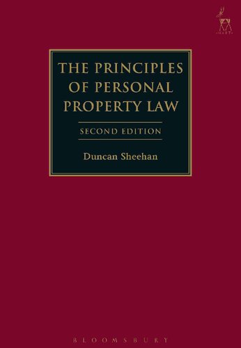 The Principles of Personal Property Law