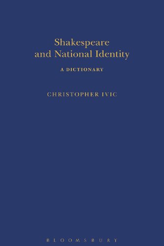 Shakespeare and National Identity: A Dictionary