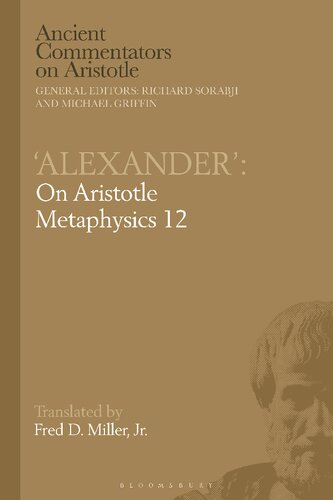 ‘Alexander’: On Aristotle Metaphysics 12
