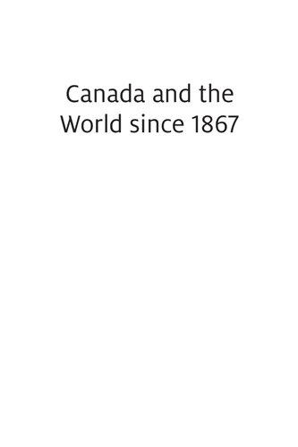 Canada and the World since 1867