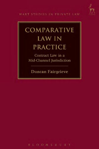 Comparative Law in Practice: Contract Law in a Mid-Channel Jurisdiction