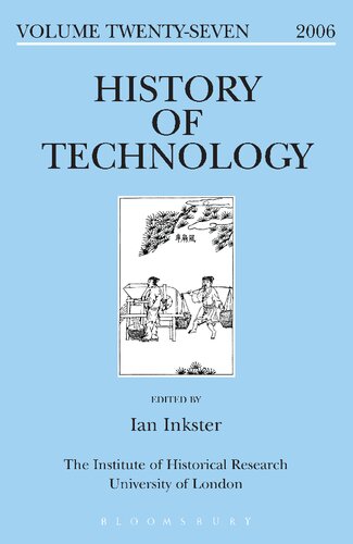 History of Technology Volume 27: Volume 27, 2006