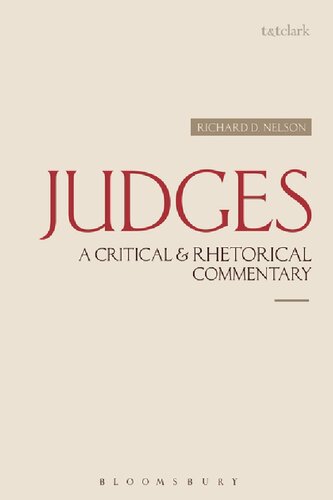 Judges: A Critical and Rhetorical Commentary