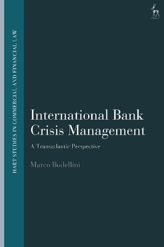 International Bank Crisis Management: A Transatlantic Perspective