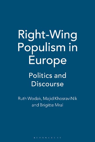 Right-Wing Populism in Europe: Politics and Discourse