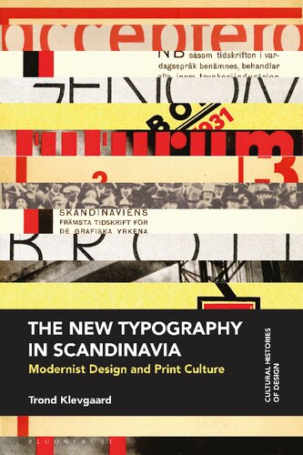 The New Typography in Scandinavia: Modernist design and print culture