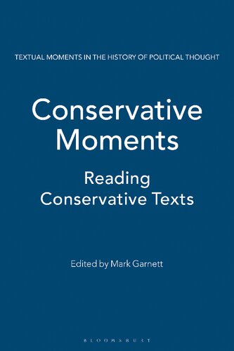 Conservative Moments: Reading Conservative Texts