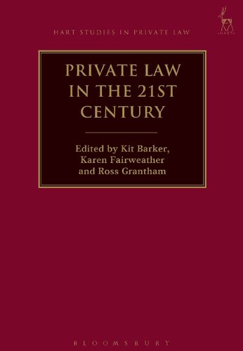Private Law in the 21st Century