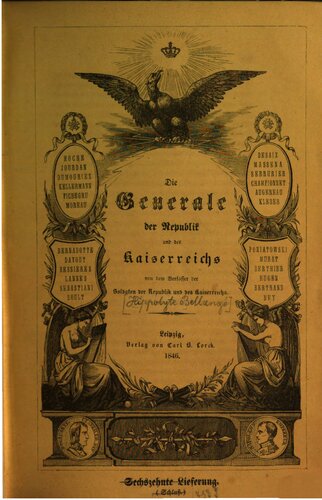 Die Generale der französischen Republik und des Kaiserreiches
