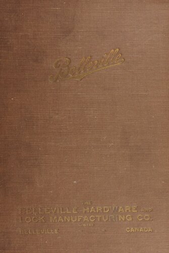 Locks and Builders Hardware Catalogue No. 4