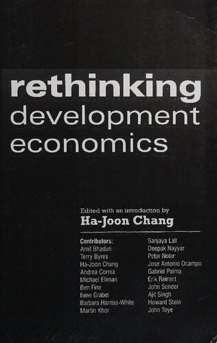 Rethinking Development Economics