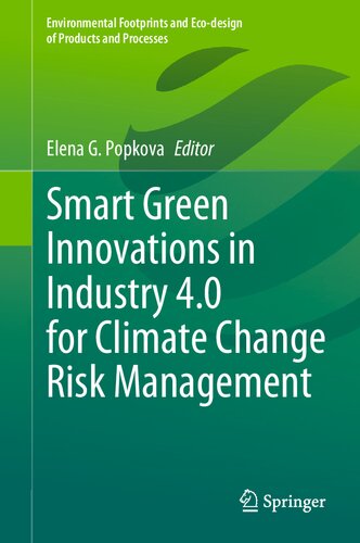 Smart Green Innovations in Industry 4.0 for Climate Change Risk Management