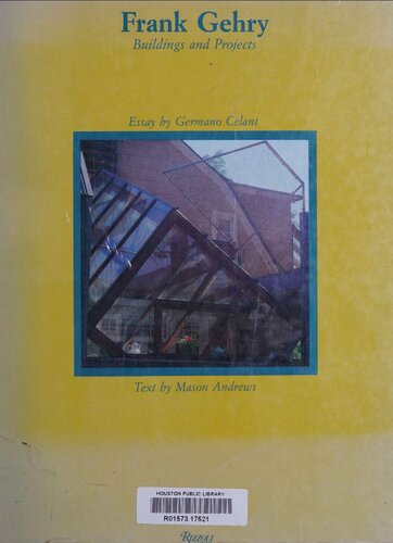 Frank O.Gehry: Buildings and Projects, 1954-84