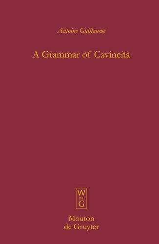 A Grammar of Cavineña