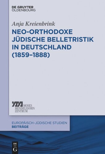 Neo-orthodoxe jüdische Belletristik in Deutschland (1859–1888)