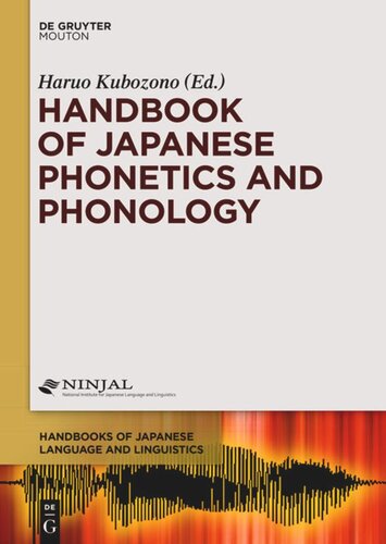 Handbook of Japanese Phonetics and Phonology