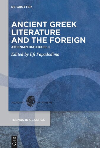 Ancient Greek Literature and the Foreign: Athenian Dialogues II