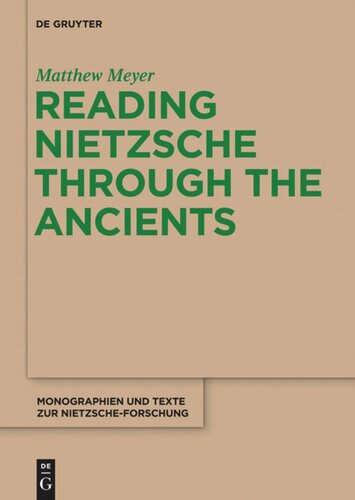 Reading Nietzsche through the Ancients: An Analysis of Becoming, Perspectivism, and the Principle of Non-Contradiction