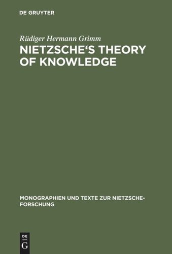 Nietzsche's Theory of Knowledge