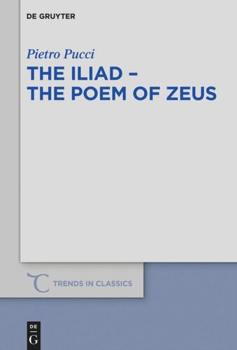 The Iliad – the Poem of Zeus