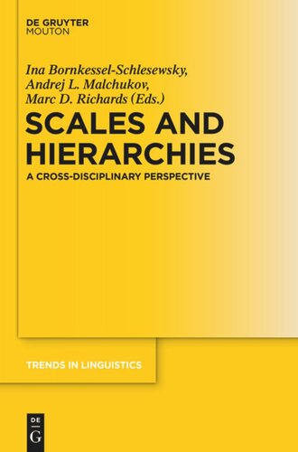 Scales and Hierarchies: A Cross-Disciplinary Perspective