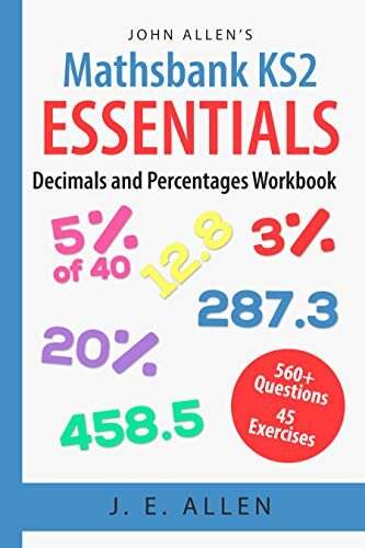 Mathsbank KS2 Essentials: Decimals and Percentages Workbook