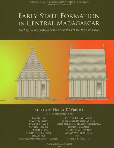 Early State Formation in Central Madagascar: An Archaeological Survey of Western Avaradrano
