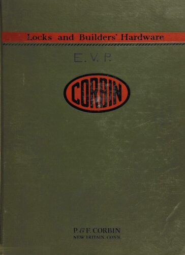 Locks and Builders' Hardware Catalog No. 26