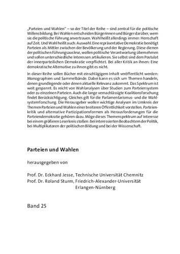 Die Sprache der Populisten. Eine politikwissenschaftliche Sprachanalyse