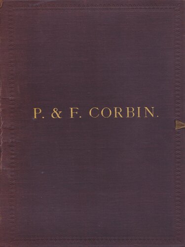 Illustrations of the Latest Designs of Fine Builders Hardware (1892)