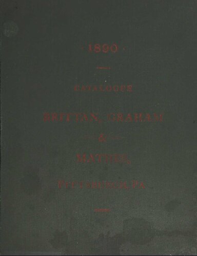 Catalogue of Door-locks and Knobs: Builders' Hardware, Padlocks and Scales