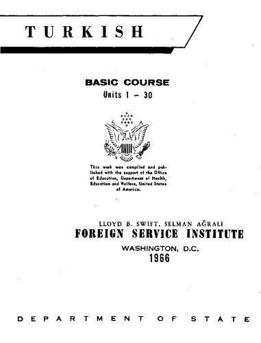 Turkish : basic course