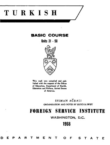 Turkish : basic course