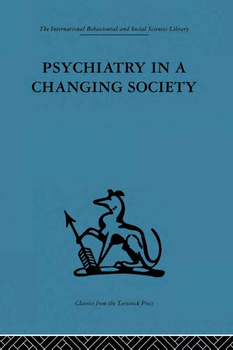 Psychiatry in a changing society