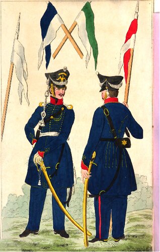 Zur Geschichte des ehemaligen Ostpreußischen National-Kavallerie-Regiments in den Feldzügen von 1813 und 1814 : Mitteilungen aus den Tagebüchern und Erinnerungen