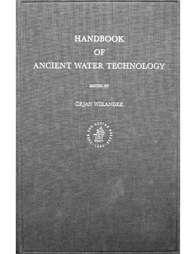 Handbook of ancient water technology