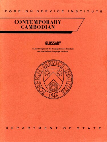 Contemporary Cambodian Glossary.