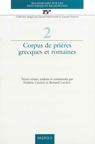 Corpus de prières grecques et romaines 2