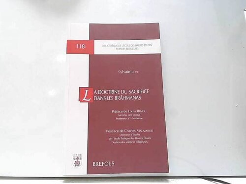 La doctrine du sacrifice dans les Brâhmanas