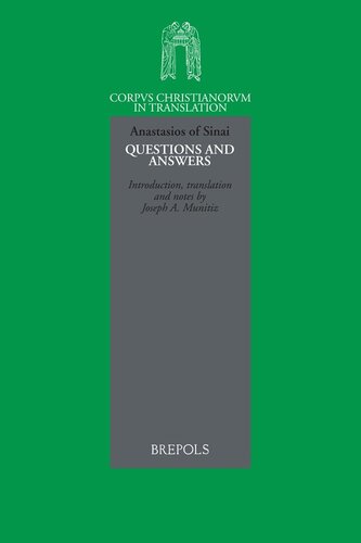 Anastasios of Sinai: Questions and Answers