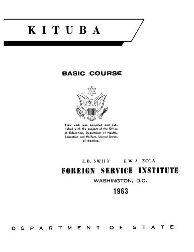 Kituba Basic Course