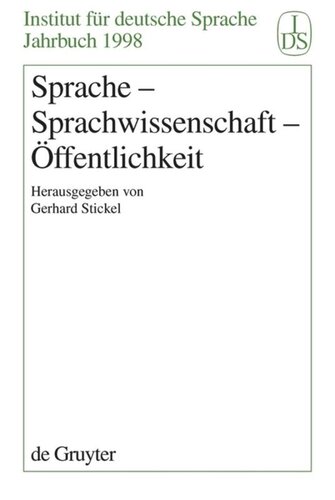Sprache - Sprachwissenschaft - Öffentlichkeit