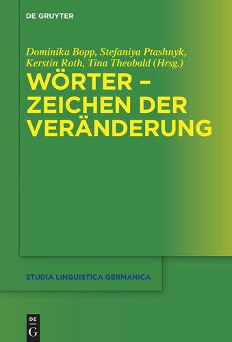 Wörter – Zeichen der Veränderung